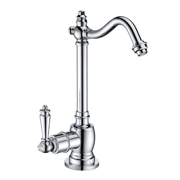 Whitehaus Point Of Use Instant Hot Water Drinking Faucet W/ Traditional Swivel S WHFH-H1006-C - main